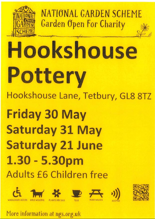 Hookshouse Pottery - National Garden Scheme Open Garden
